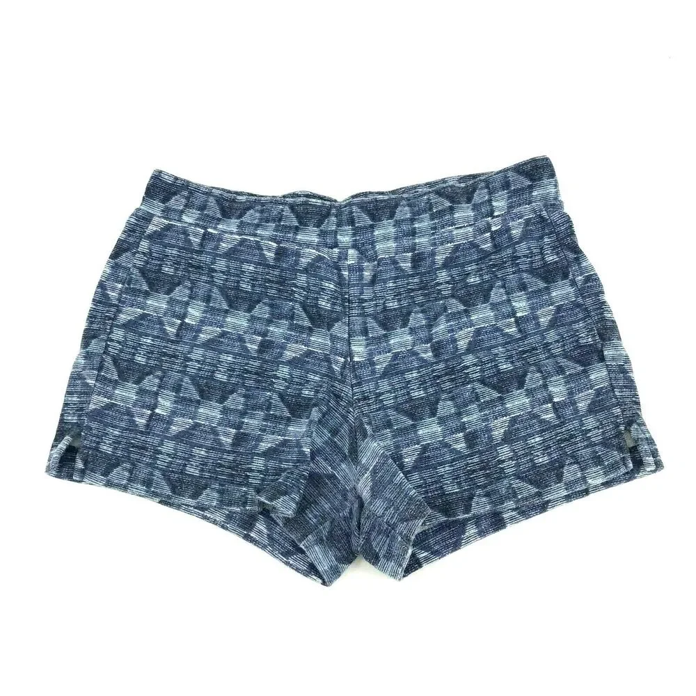 Old Navy Girls Shorts Pull On Stretch Geometric Casual Summer Sz 10/12